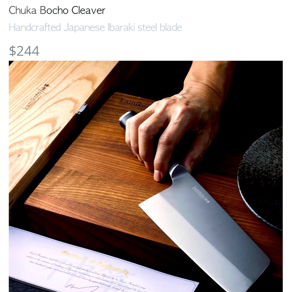 Kamikoto Chuka Bocho Cleaver